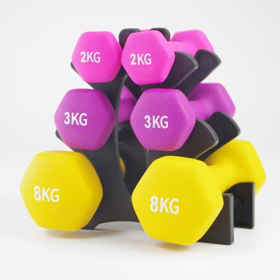 China Universal Wholesale Fitness Equipment Dumbbell Small Fitness Hex Dumbbell Weight Set With Workable Good Price for sale