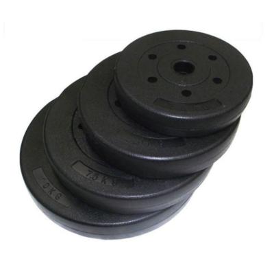 China Universal Wholesale Gym Cement Fitness Barbell Dumbbell Eco-friendly Plate for sale