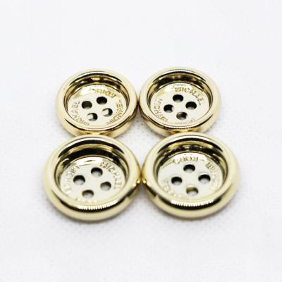 China Factory Limited Edition Fashion Leg Button Golden Wholesale Hot Selling Luxury Exquisite Sewing Buttons Nickel Free for sale