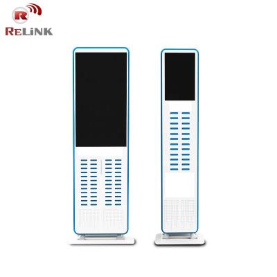 China Chain Store Shared Power Bank Station Rental Mobile Phone Battery Charging Kiosk for sale