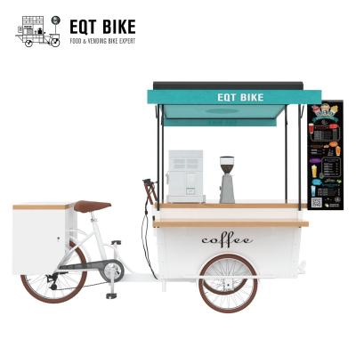 China Multifunctional Hot Mobile Food Truck Bike Electric Cafe Tricycles for sale