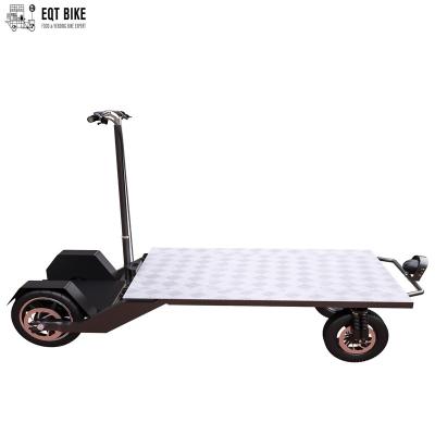 China Fashionable EQT Propelled Pallet Truck Storage Cart Small Truck Electric Scooter For Deliver Items for sale