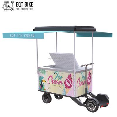 China bakery 4 wheel ice cream bike/electric cargo tricycle for sale electric cart for sale