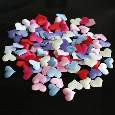 China Factory direct sale 3cm petal heart-shaped hand love sponge wedding room layout wedding throwing decoration for sale