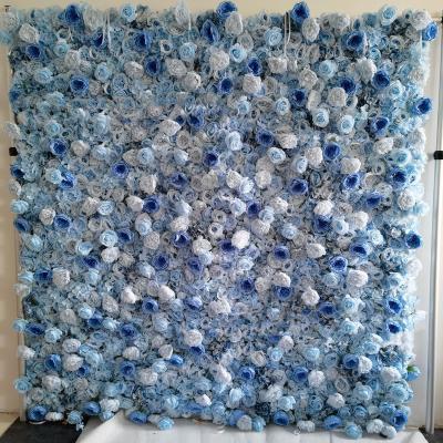 China Flower natural wholesale fabric simulation plant contact strap lower part wedding background simulation flower wall for sale