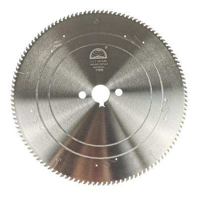 China Saw Blade For Cutting Metal New Products Porcelain Prepared 12inch Quiet Cutting 305x120T Stable Carbide Steel Rip Saw Blade For Cutting Metal Tube for sale