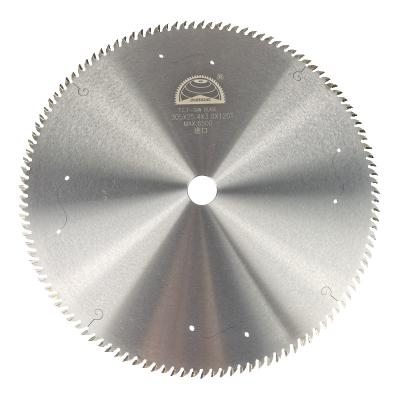 China Saw blade for plastic cut Chinese suppliers Multi-tooth cutting tool 305X3.0X25.4X120T Luxembourg circular saw blade or cut plastic for sale