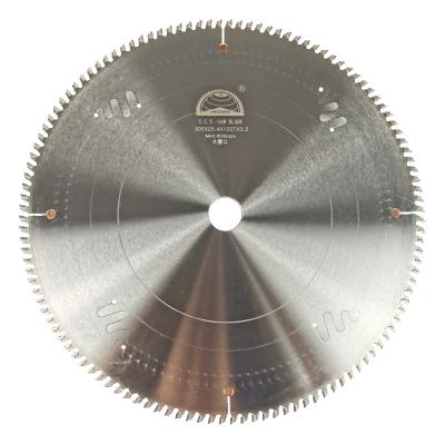 China Thicker Circular Saw Blade For Cutting Aluminum High Quality Industrial Hand Carbide Aluminum Alloy 305X3.2X25.4X120T Profile Thicker Circular Saw Blade For Cutting Aluminum Profile for sale