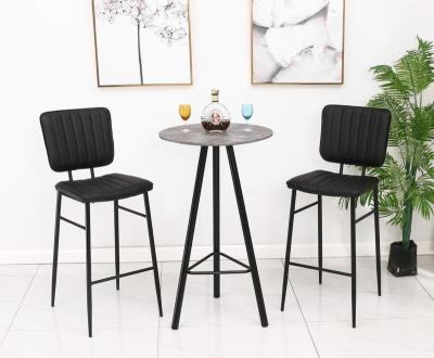 China Factory sales modern metal bar chair and table set for sale