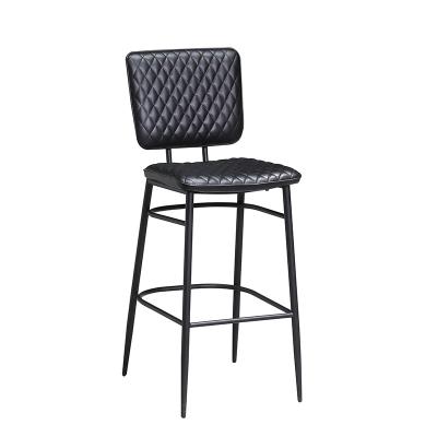 China Comfortable North American Bar Chairs Chair Modern Restaurant Chairs Bar Metal Leg With Factory Cheap Price for sale