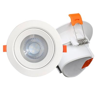 China Modern LED Spotlight Plastic Housing Spot Led Recessed Lights Led Lights With Good Price for sale