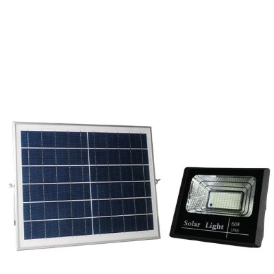 China Garden/Outdoor Solar LED Flood Light With Remote Controller Die-casting 60W LED Solar Outdoor Spotlight Waterproof IP66 Solar Flood Light for sale