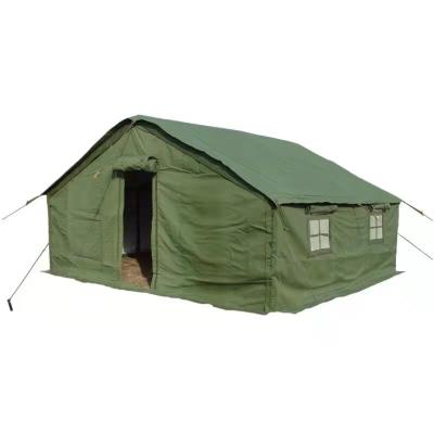 China Type 81 Tents 4.8*4.8m Outdoor Camping Tents For Disaster Relief And Bachelor Emergency Control Rainproof Tent Customizable for sale