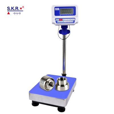 China Warehouse 300kg Display Angle 100kg 5g High Precision Weighing Adjustable Industrial Digital Electronic Platform Scale for sale