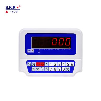 China Customization printer /ERP /RS232/485 port RS232/485 printer alarm light platform scale/alarm light/alarm light LED display industrial indicator of high precision floor scale weight for sale