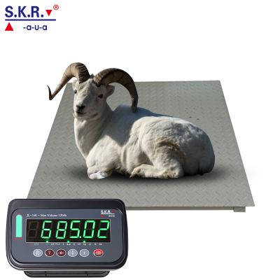 China Industral Scale Hog Cattle Sheep Camel Farm Scale For Weighing Livestock 5000kg 200kg Poultry Electronic Scale 150kg for sale