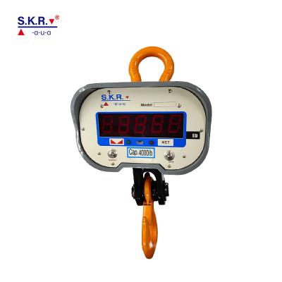 China Industrial Wireless Remote Control Scale 300kg Industrial Wireless Digital Electric OC Crane Remote Operation Crane Scale 1000kg 5000kg for sale