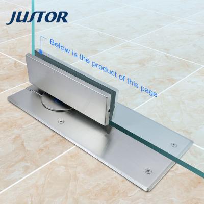 China Modern Glass Door Bottom Fixing Hardware Glass Door Clamp Fitting Glass Fitting for sale