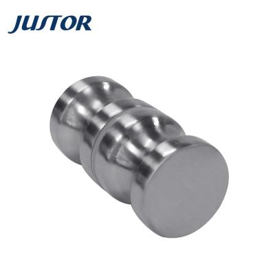 China New Durable Glass Check Door Hardware Glass Patch Accessories Stainless Steel Glass Handle for sale