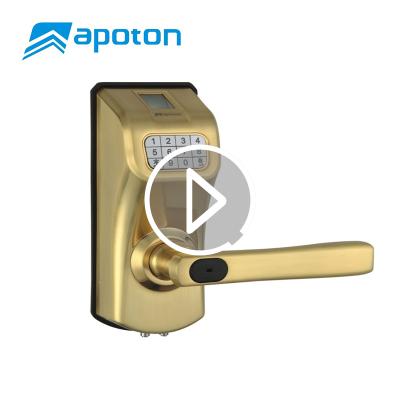 China more security digital fingerprint lock for wooden and glass door ez0113a 150 pcs take up fingerprints for sale