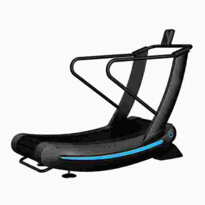 China Huiti Commercial Fitness Hot Sales Commercial Treadmill No Power Treadmill Curved Treadmill for sale