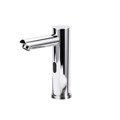 China Sense Faucets Single Infrared Automatic Cold Water Faucet Sense Water Mixer For Hotel Toilet for sale