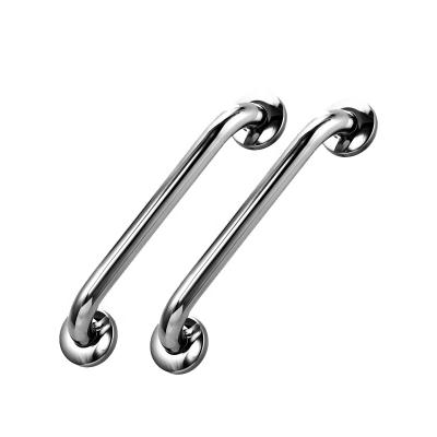 China 12 Inch Diameter 32mm Stainless Steel Toilet Handicap Safety Bathroom Shower Eco-Friendly Grab Bar For Hospital for sale