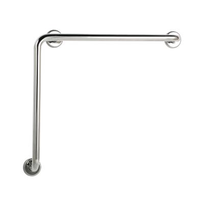 China Eco-friendly Stainless Steel Safety Corner Grab Bar Disabled Elderly Pregnant Woman Grip Handle For Bathroom Washroom Washroom for sale