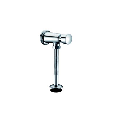 China Durable Standard Bathroom Flush Valve Manual WC Exposed Flush Valve For Toilet for sale