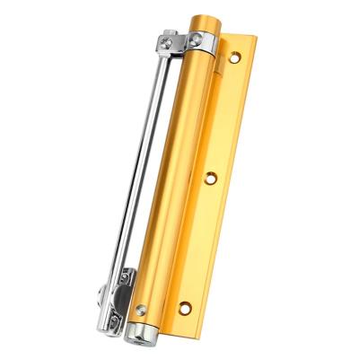 China Soft Narrow Door Gear Adjustable Fireproof Door Heavy Duty Golden Door Spring Closer for sale