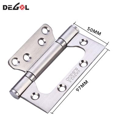 China Easy Installation and Durable Non-Mortise Ball Bearing 4 Inch Stainless Steel BUTTERFLY HINGE Door Hinge for sale