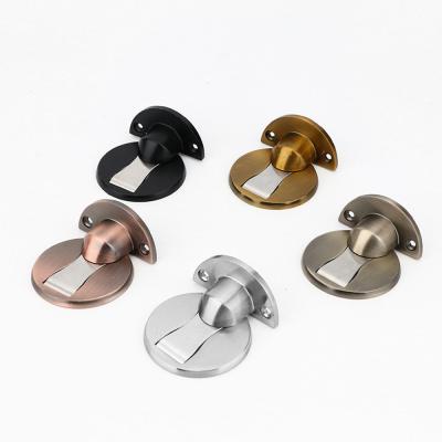 China Durable Door Magnet For Doorstop Magnetic Non-Puncher Six Colors Door Holder Hidden Door Stopper Available for sale