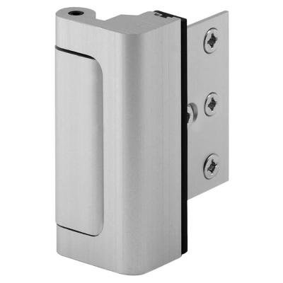 China Easy installation and durable security add extra door lock satin nickel door reinforcement lock for sale