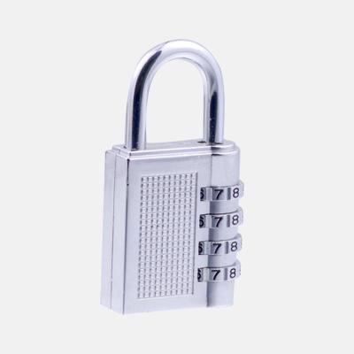 China Manufacturing Security Easy Installation Square Digital Password Disk Combination Zinc Alloy Padlock for sale