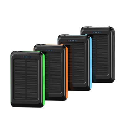 China Easy Carry Portable Magnetic Solar Panel 5000mAh Radio Powerbank Quick Charging Waterproof Battery Charger Mini Solar Powerbank for sale