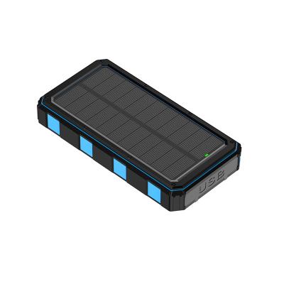 China Hot Sale 5W/1A Solar Power Bank Outdoor Solar Power Bank Outdoor Moving 20000Mah Wireless Bank for sale