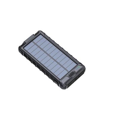 China New Arrival Solar Power Bank Easy Carry Solar Power 10000mah Fast Charging Waterproof Wireless Bank for sale