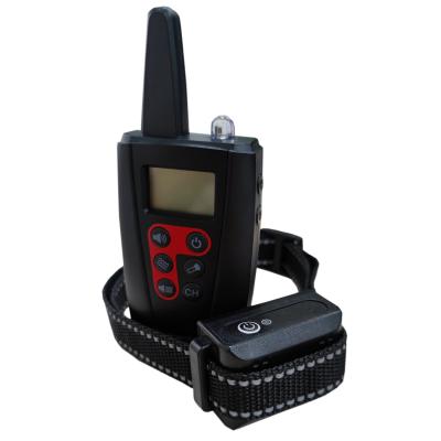 China Train Dogs High quality nylon tactical large training dog collar remote military for sale