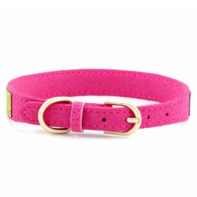 China High Quality Luxury Lights Pet Collar Charms Designer Adjustable Soft Rubber Pet Collars for sale