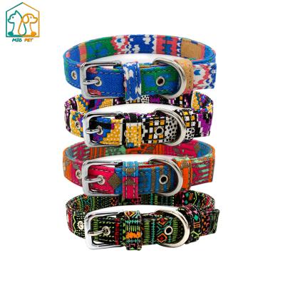 China COLLARS Personalized PET Master Brand Customized Logo Custom Pet Supplies Colorful Dog Collar for sale