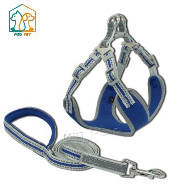 China Custom Custom Design No Pull Harness With Collar Leash Manufacturer From China for sale