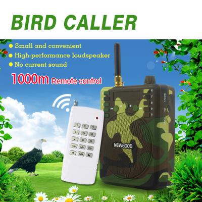 China Altavoz del visitante del pájaro de Newgood Mp3 con 1000 metros de ayuda teledirigida en venta