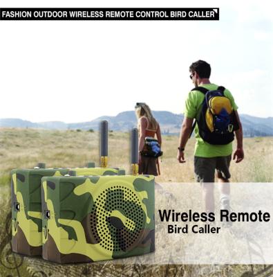 China 1500 meters remote control outdoor Bird caller hunting speaker with Aquagraphics coating for sale