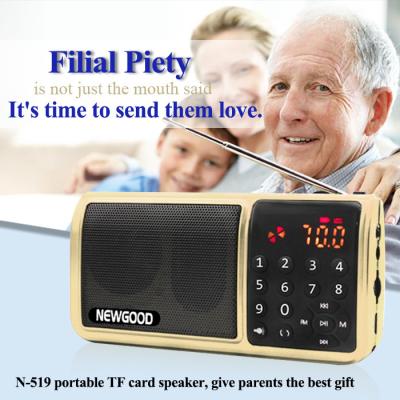 China Personal LED Flashlight HIFI Portable FM Radio Digital Music Mp3 Player Speaker Support SD/TF Card/USB for sale