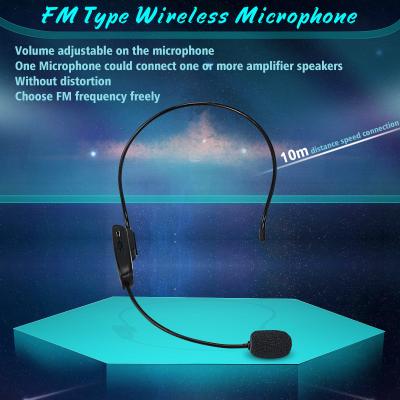 China FM Professional headset wireless headset microphone for Tour Guides, Teachers, Coaches, Presentations, Costumes for sale