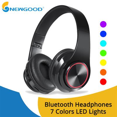 China Wireless Headphones Bluetooth Earphone Foldable Adjustable Handsfree Headset with MIC for samsung xiaomi mobile phone for sale