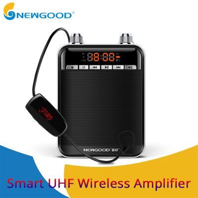 China NEWGOOD Black UHF,2.4Ghz High Powerful 9V 50W wireless amplification Loud speakers for school classroom professor for sale