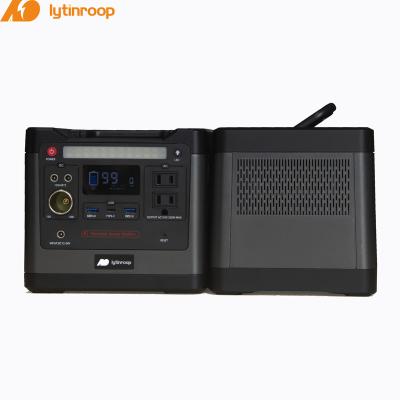 China Type C Solar Generator 320w LiFePO4 Solar Battery Portable Power Station for sale