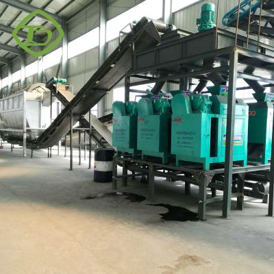 China Liquid Humic Organic Sewage Fertilizer Single Production Line Organic Fertilizer Superphosphate Granulation Making Machine for sale