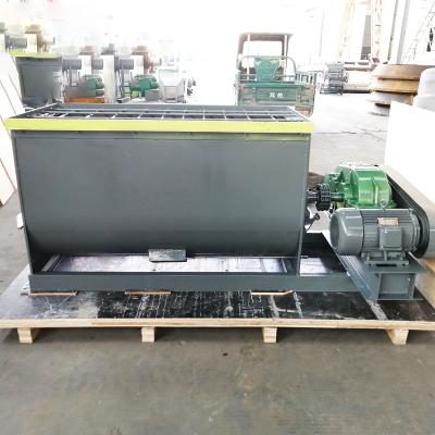 China Powder New Stainless Steel Compost Cow Dung Organic Fertilizer Horizontal Mixing Machine for sale